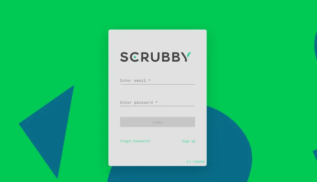 Scrubby Login