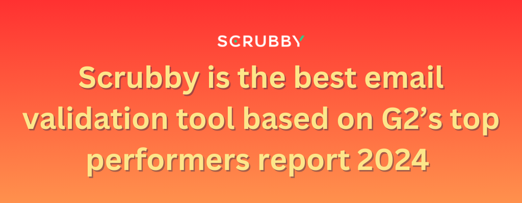 email validation tool scrubby